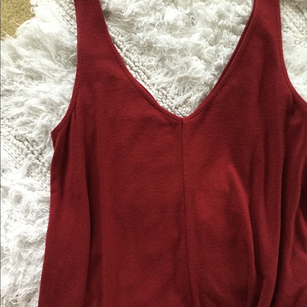 TOPSHOP Sleeveless Flow Top